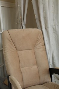 Кресло-качалка Леон маятниковая, ткань AMIGo песок 29-Т-П в Норильске - предосмотр 7