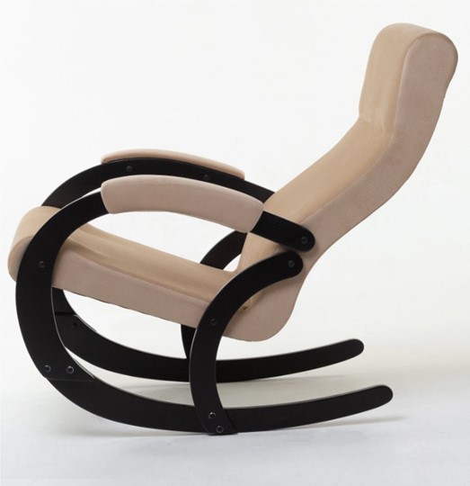 Кресло-качалка в гостиную Корсика, ткань Amigo Beige 34-Т-AB в Норильске - изображение 1