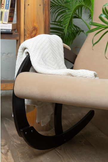 Кресло-качалка в гостиную Корсика, ткань Amigo Beige 34-Т-AB в Норильске - изображение 5