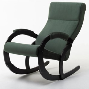 Кресло-качалка Корсика, ткань Amigo Green 34-Т-AG в Красноярске - предосмотр