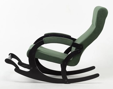 Кресло-качалка в гостиную Марсель, ткань Amigo Green 33-Т-AG в Красноярске - предосмотр 1