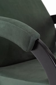 Кресло-качалка в гостиную Марсель, ткань Amigo Green 33-Т-AG в Красноярске - предосмотр 4