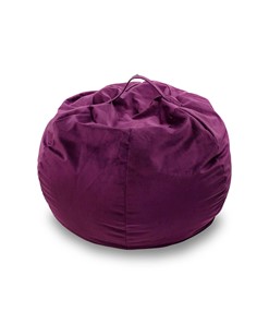 Кресло-мешок Орбита, велюр, фиолетовый в Норильске