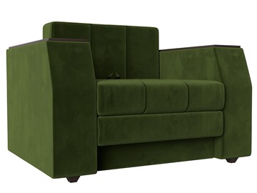 Раскладное кресло Атлантида, Зеленый (Микровельвет) в Норильске