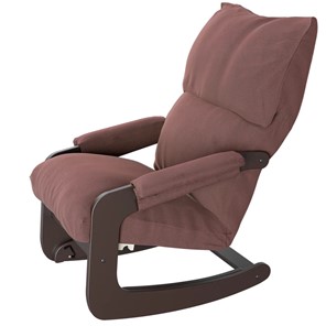 Кресло Трансформер Амадео ВСК №81 (каркас венге, сиденье коричнево-розовое) в Норильске