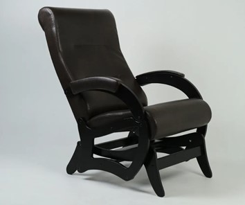 Маятниковое кресло Амелия, экокожа венге 35-К-В в Красноярске