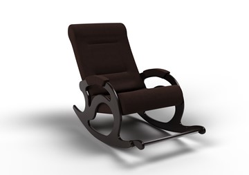 Кресло-качалка Тироль, ткань AMIGo шоколад 12-Т-Ш в Норильске