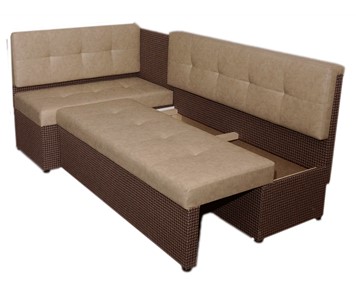 Кухонный угловой диван Нео КМ3 с механизмом 2000х1460 в Норильске - предосмотр 7