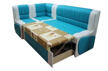 Кухонный угловой диван Квадро 4 со спальным местом в Красноярске - предосмотр 2