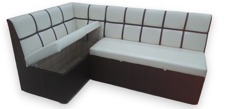 Угловой кухонный диван Квадро 5 со спальным местом в Красноярске - изображение 3