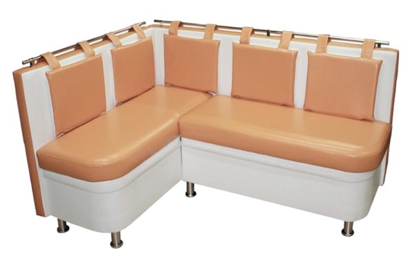 Кухонный угловой диван Модерн (с коробами) в Норильске - изображение