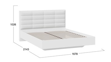 Кровать Агата тип 1 (Белый) в Норильске - предосмотр 2