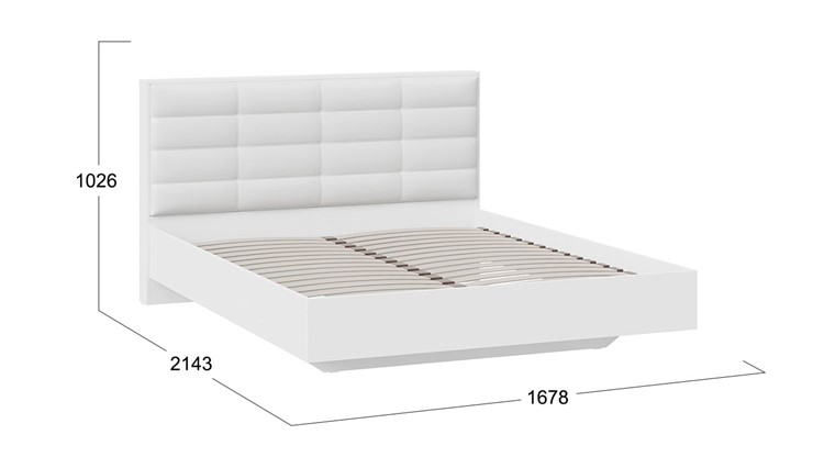 Кровать Агата тип 1 (Белый) в Норильске - изображение 2