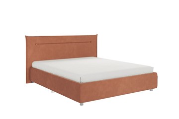 Двуспальная кровать Альба 1.6, персик (велюр) в Норильске