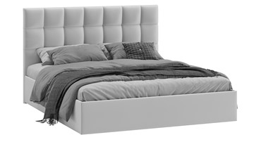 2-спальная кровать Эмбер тип 1 (Велюр Confetti Silver) в Норильске