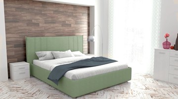 Кровать 1.5-спальная Аврора 140х200 (Основанием) в Норильске