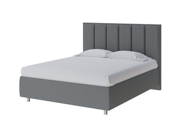 Кровать спальная Routa 140х200, Рогожка (Savana Grey (серый)) в Норильске