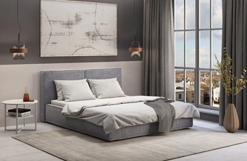Кровать 1,5-спальная с подъемным механизмом Наоми 1400 в Норильске - предосмотр 6