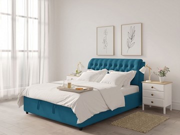 Спальная кровать Siena-2 1400х2000 с подъёмным механизмом в Норильске - предосмотр