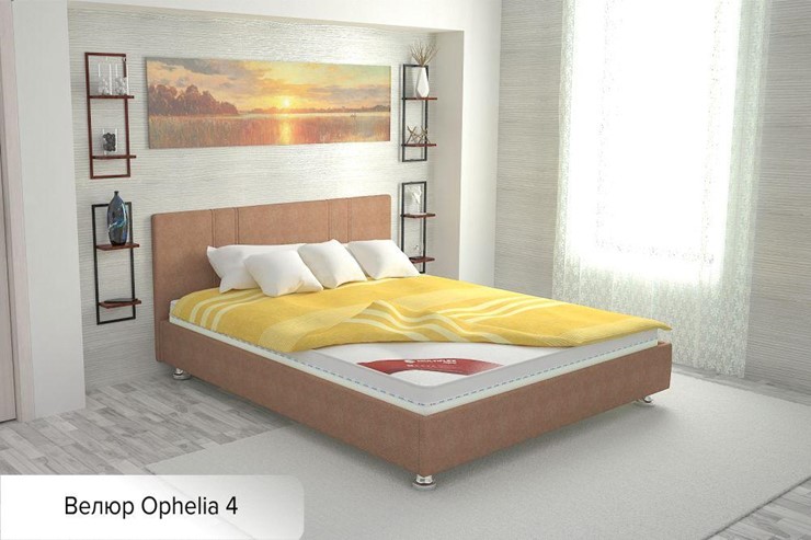 Кровать полутороспальная Вена 140х200 (с основанием) в Норильске - изображение 9