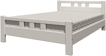 Спальная кровать Вероника-2 (Белый Античный) 140х200 в Норильске - предосмотр 4