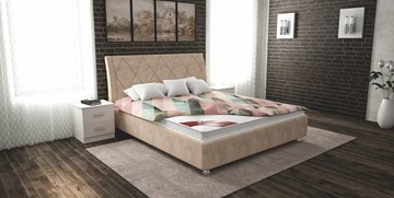 Спальная кровать Верона 140х200 (с основанием) в Норильске