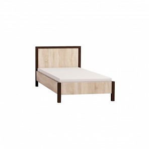 Спальная кровать Bauhaus 5 + 5.1 Основание с гибкими ламелями 900, Дерево, Дуб Сонома в Норильске - предосмотр