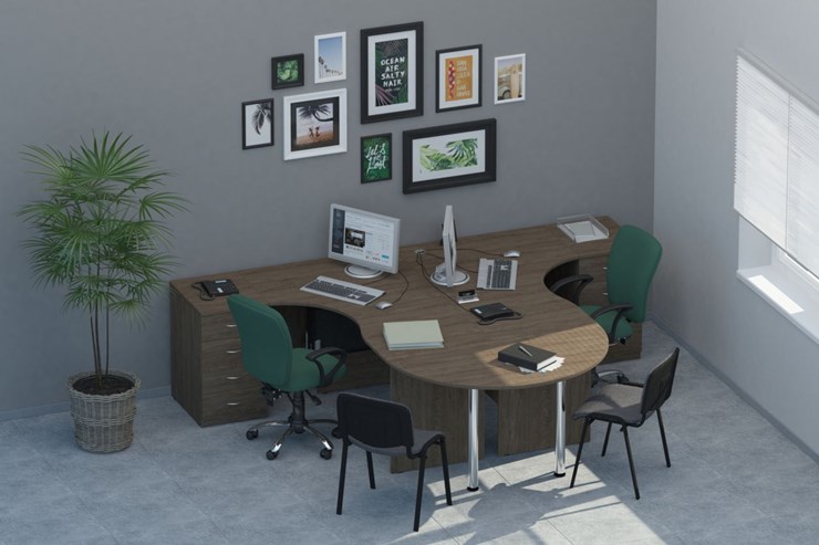 Офисный комплект мебели Twin в Норильске - изображение
