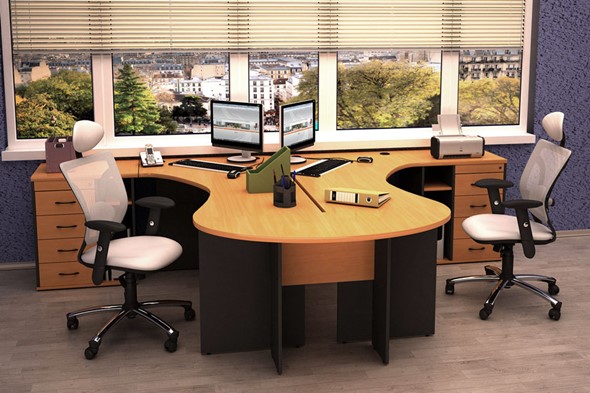 Комплект офисной мебели Moно-Люкс в Норильске - изображение