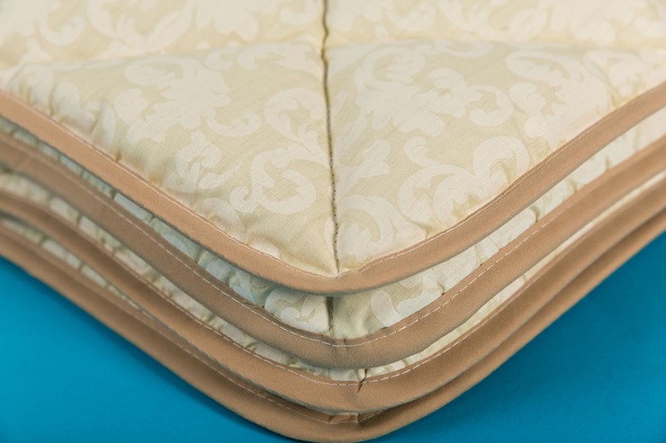 Одеяло всесезонное полутороспальное Шерсть & Хлопок в Норильске - изображение 1