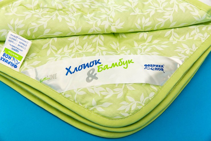 Одеяло лёгкое полутороспальное Хлопок & Бамбук в Норильске - изображение 1