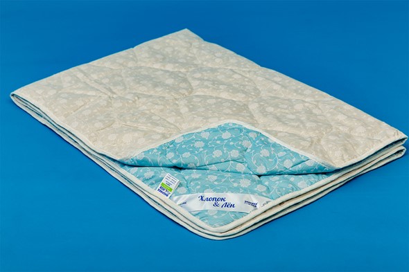 Одеяло легкое двуспальное Хлопок &  Лен в Норильске - изображение