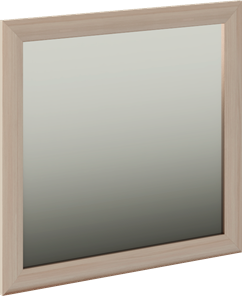Зеркало навесное Глэдис М29 (Шимо светлый) в Норильске