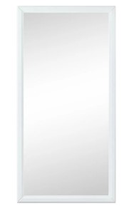 Зеркало навесное в спальню Ника (белый) 119,5 см x 60 см в Красноярске