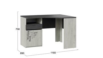 Детский угловой стол с ящиками Оксфорд-2 ТД-399.15.03 в Норильске - предосмотр 5