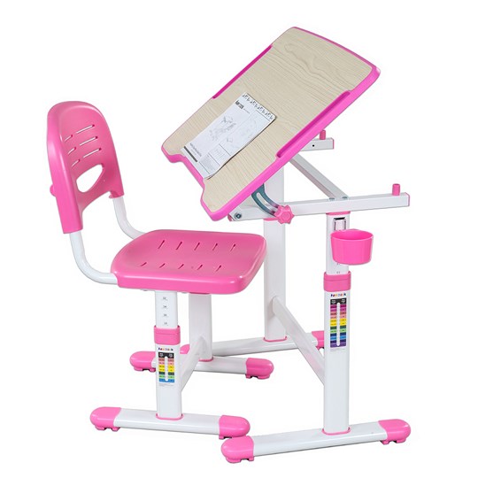 Растущая парта + стул Piccolino II Pink в Норильске - изображение 4