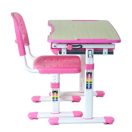 Парта растущая + стул Piccolino Pink в Норильске - изображение 6