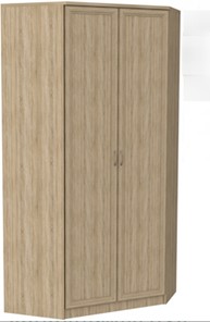 Шкаф распашной 403 несимметричный, цвет Дуб Сонома в Норильске - предосмотр