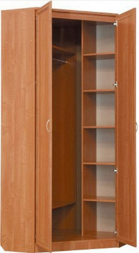 Шкаф 401 угловой со штангой, цвет Венге в Норильске - изображение 1