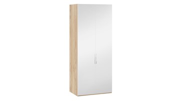 Шкаф для одежды Эмбер СМ-348.07.004 (Яблоня Беллуно/Белый глянец) в Норильске