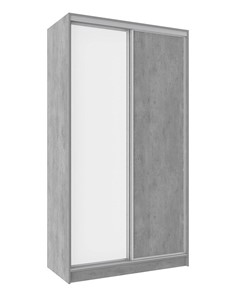Шкаф 1200 Домашний Зеркало/ЛДСП, Atelier светлый в Норильске
