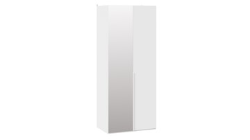 Распашной шкаф Порто (580) СМ-393.07.005 (Белый жемчуг/Белый софт) в Норильске