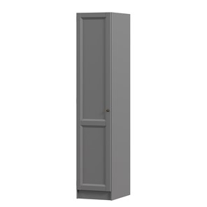Шкаф одностворчатый Амели (Оникс Серый) ЛД 642.850 в Норильске
