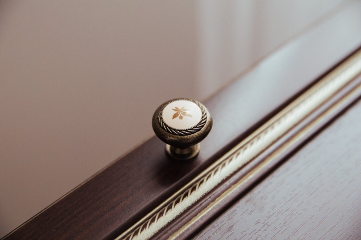 Угловой шкаф-стеллаж Беатрис М14 правый (Орех Гепланкт) в Норильске - изображение 2