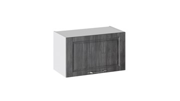 Кухонный навесной шкаф Прованс (Белый глянец/Санторини темный) В_36-60_1ДО в Норильске