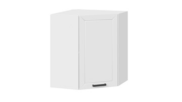Навесной кухонный  угловой шкаф Лорас 1В6У (Белый/Холст белый) в Норильске