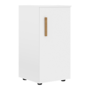 Низкий шкаф колонна с глухой дверью правой FORTA Белый FLC 40.1 (R) (399х404х801) в Норильске