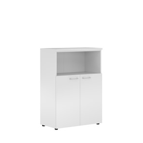 Шкаф средний XTEN Белый  XMC 85.3 (850х410х1165) в Норильске