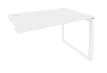 Приставной стол к тумбе O.MO-SPR-4.8 Белый/Белый бриллиант в Красноярске