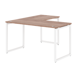 Письменный стол угловой правый XTEN-Q Дуб-сонома- белый XQCT 1415 (R) (1400х1500х750) в Красноярске